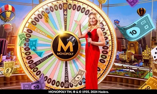Live dealer dealing cards at a casino table